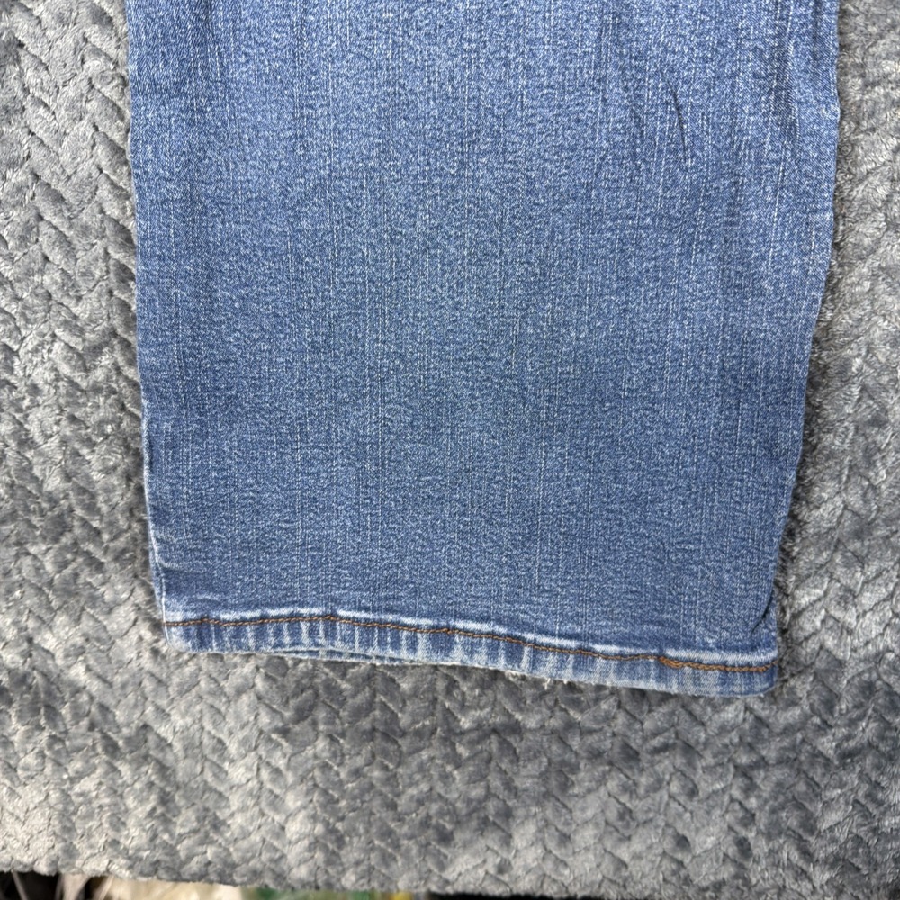 Levi's 512 Women's Classic Slim Stretch Tapered Leg Blue Denim Jeans Size 16M - Picture 12 of 15